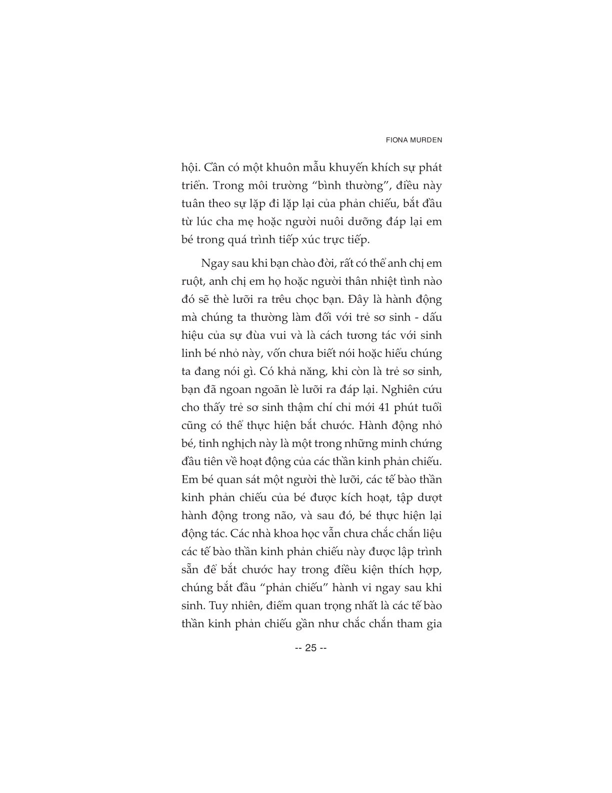 Tư Duy Phản Chiếu - Fiona Murden
