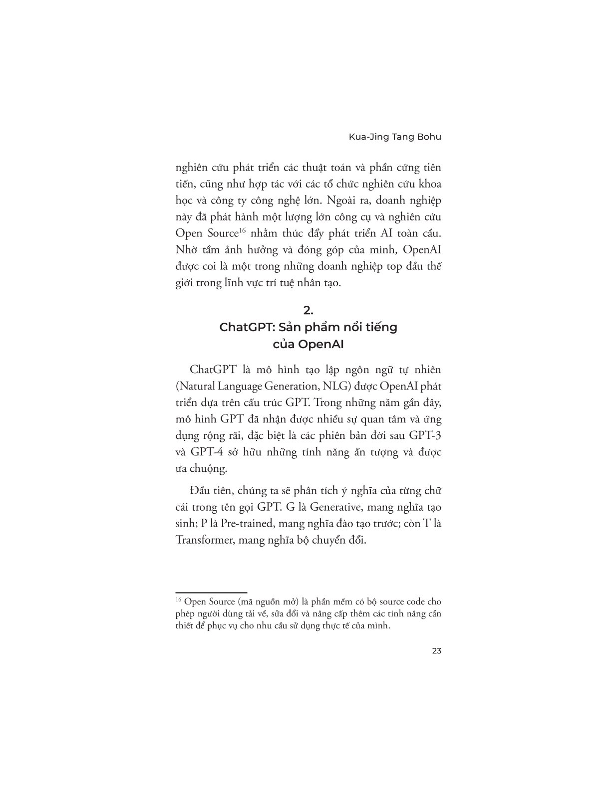 Ứng Dụng ChatGPT Trong Thương Mại Điện Tử - Kua-Jing Tang Bohu