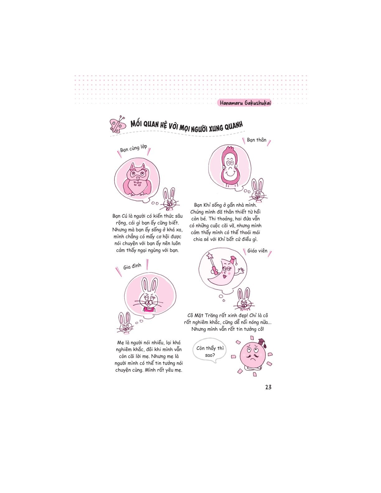 Rèn Luyện Kỹ Năng Sống Về Giao Tiếp, Ứng Xử - Hanamaru Gakushukai