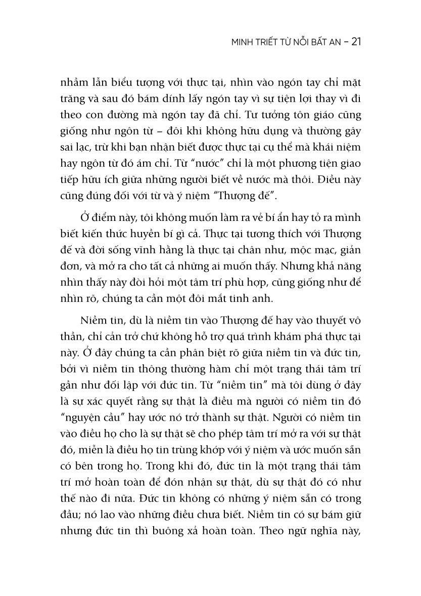 Minh Triết Từ Nỗi Bất An - 
Alan Watts