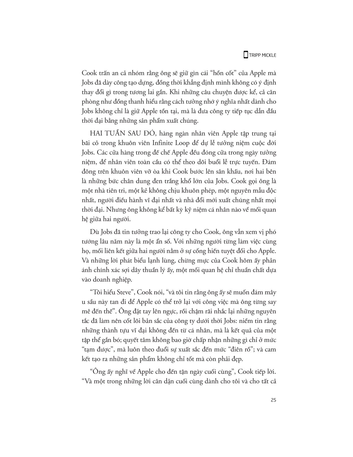Apple Hậu Steve Jobs - Tripp Mickle