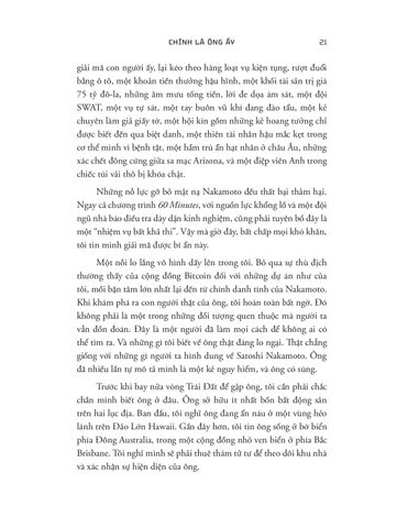  Truy Tìm Satoshi – 15 Năm Theo Dấu Cha Đẻ Bitcoin -  Benjamin Wallace 