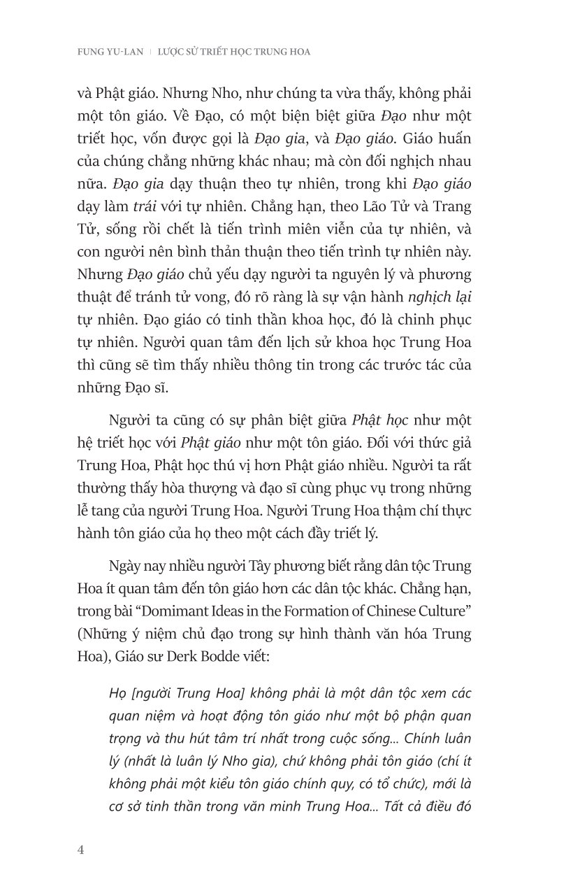 Lược Sử Triết Học Trung Hoa - A Short History Of Chinese Philosophy - Fung Yu-lan ( Phùng Hữu Lan )