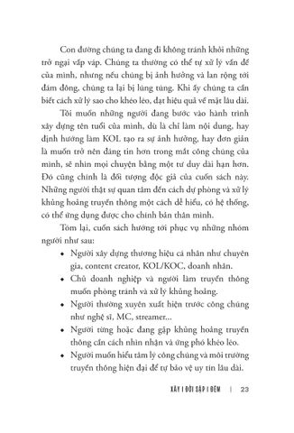  Xây 1 Đời Sập 1 Đêm - Dự Phòng Và Ứng Phó Khủng Hoảng Truyền Thông Khi Xây Thương Hiệu Cá Nhân - Hạ Hồng Việt 