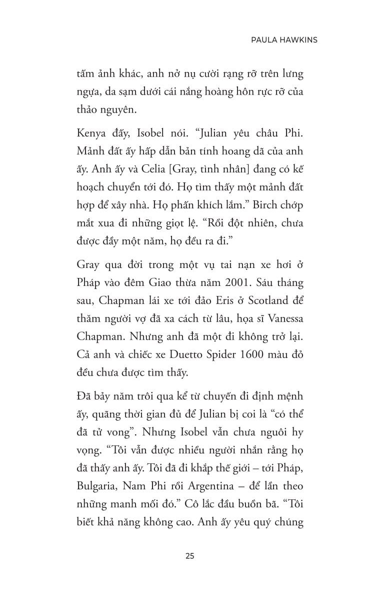 Thuỷ Triều Đen - Paula Hawkins