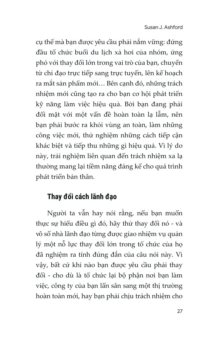 Rèn Luyện Kỹ Năng Linh Hoạt - Susan J.Ashford
