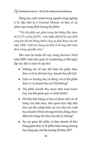  Marketing Metrics – Chỉ Số Đo Lường Trong Marketing - Paul W. Farris, Neil 