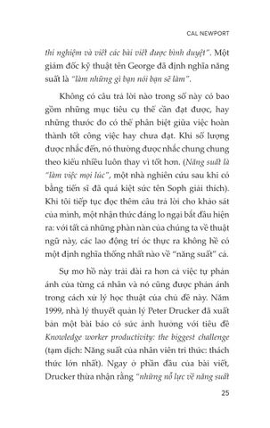  Năng Suất Nhanh & Chậm - Cal Newport 