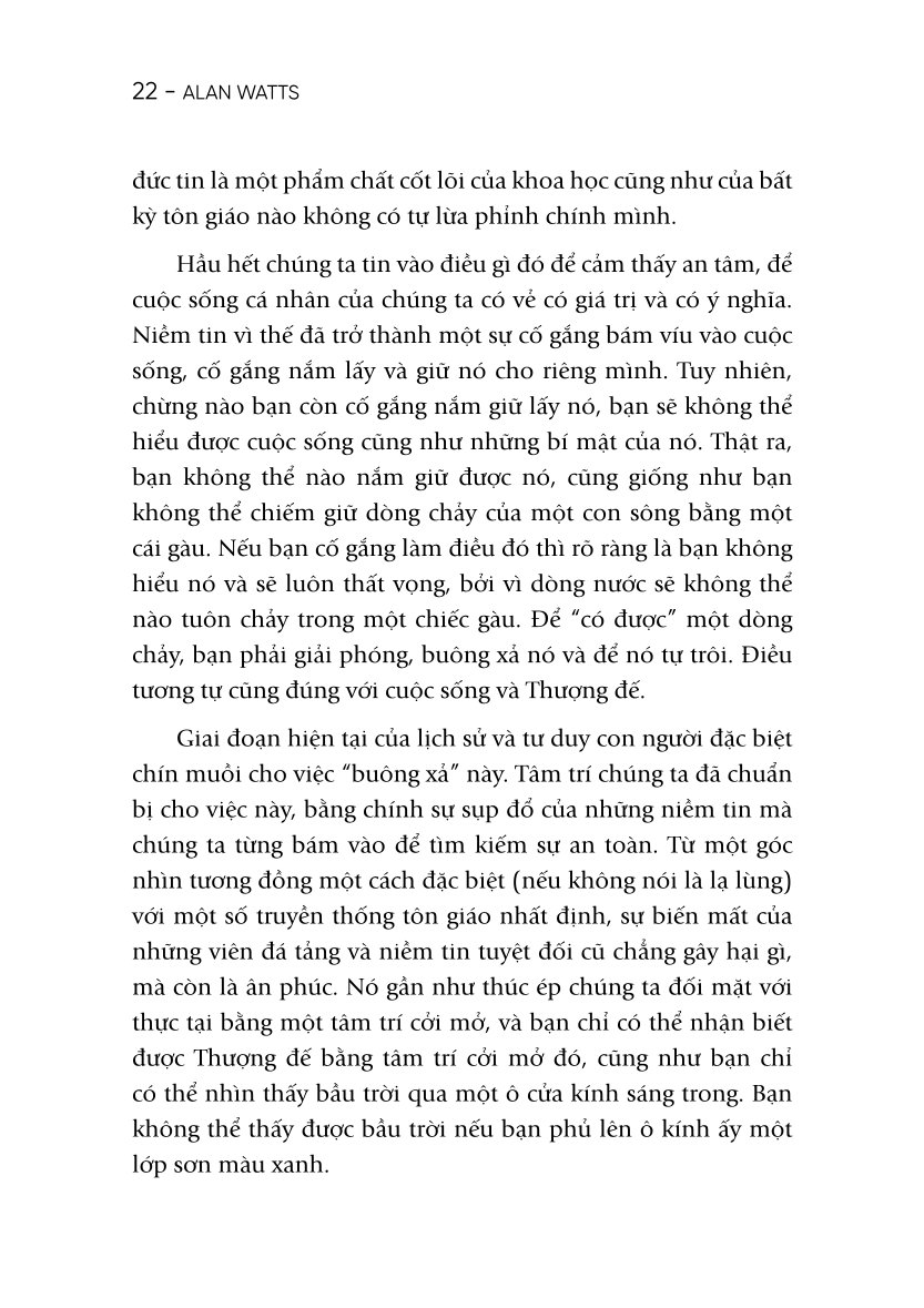Minh Triết Từ Nỗi Bất An - 
Alan Watts