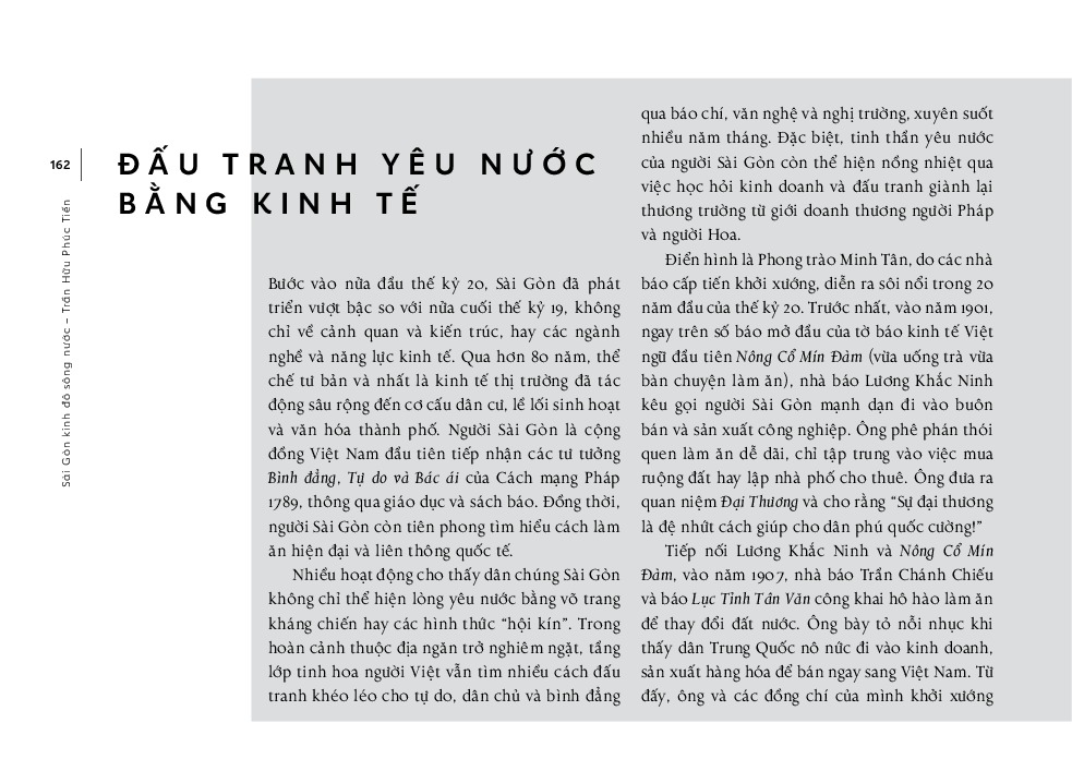 Sài Gòn Kinh Đô Sông Nước - 
Trần Hữu Phúc Tiến