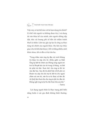  Thoát Bẫy Thao Túng Tiền Bạc - Shannon Thomas, LCSW 