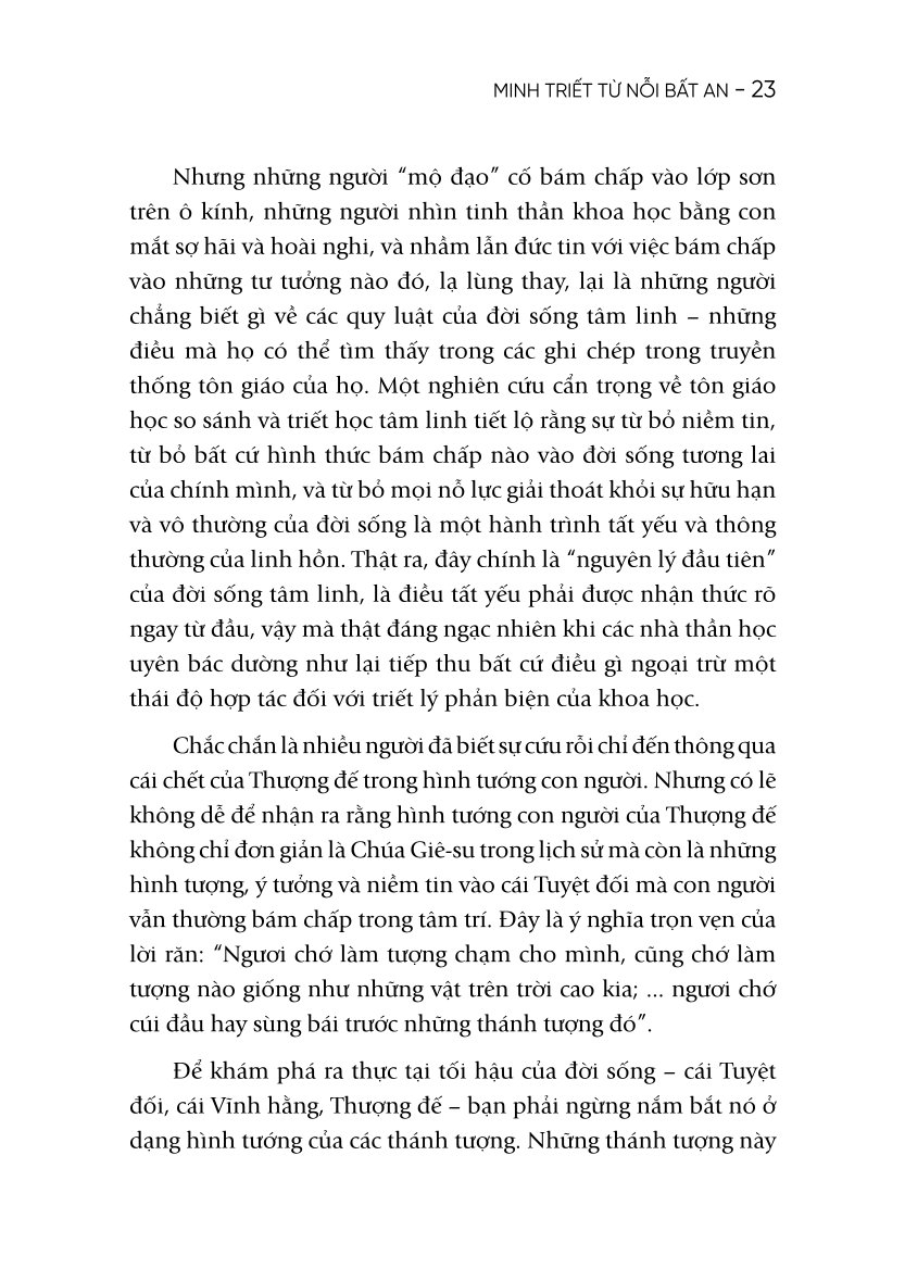 Minh Triết Từ Nỗi Bất An - 
Alan Watts