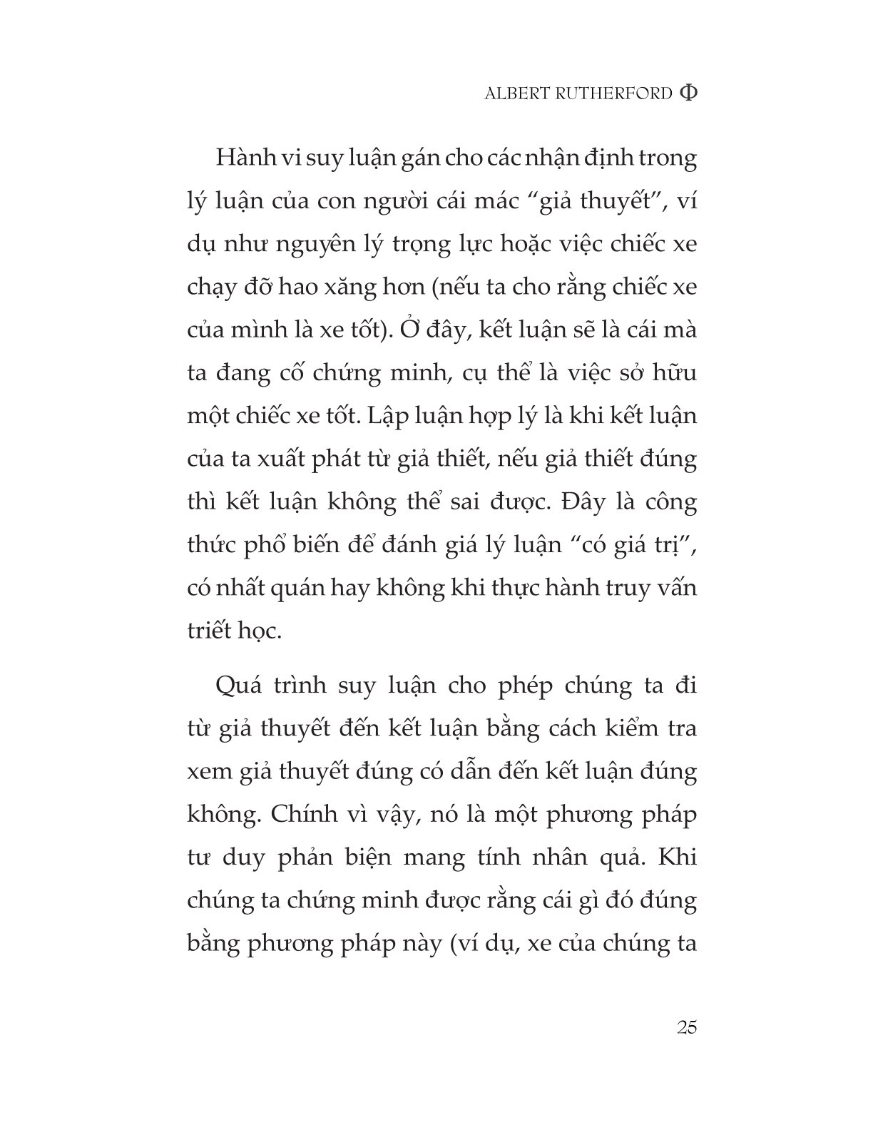 Tư Duy Phản Biện Như Một Triết Gia - Albert Rutherford