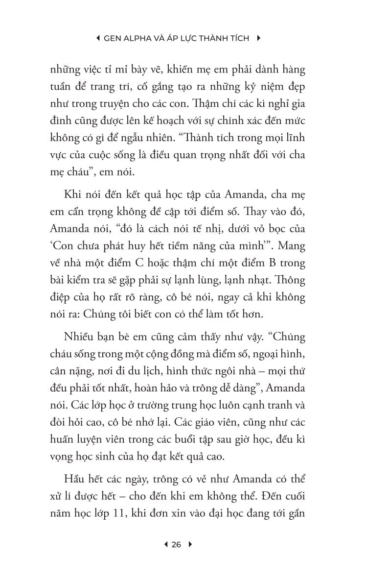 Gen Alpha Và Áp Lực Thành Tích - Jennifer Breheny Wallace