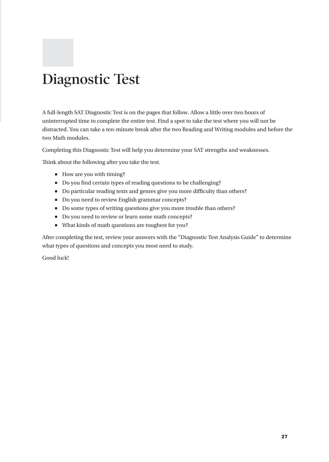 Digital Sat Study Guide - Brian W. Stewart, M.E.d