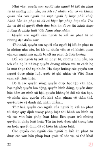 Bảo Đảm Quyền Con Người Trong Thi Hành Án Phạt Tù Tại Việt Nam (Sách Chuyên Khảo) - PGS.TS. Đỗ Thị Phượng - (NXB CTQG)