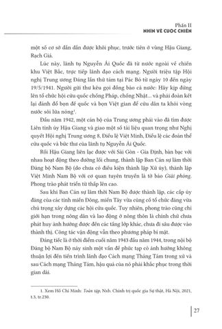  Hồi Ký Thượng Tướng Trần Văn Trà - Hành Trình Từ “ Ra Đi Hai Bàn Tay Trắng ” Đến “ Trở Về Một Dải Giang San ” Và Những Trang Bản Thảo Còn Dang Dở - TS. Quách Thu Nguyệt 
