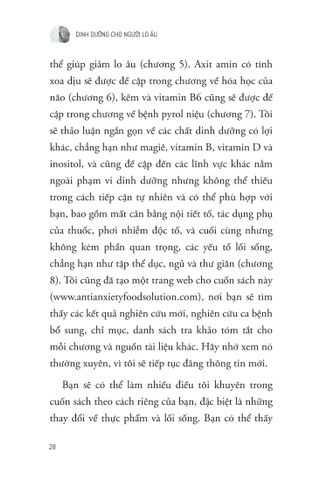  Dinh Dưỡng Cho Người Lo Âu - Trudy Scott 