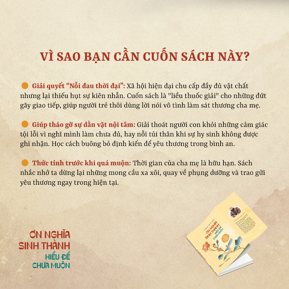Ơn Nghĩa Sinh Thành - Hiểu Để Chưa Muộn - Thích Pháp Hòa
