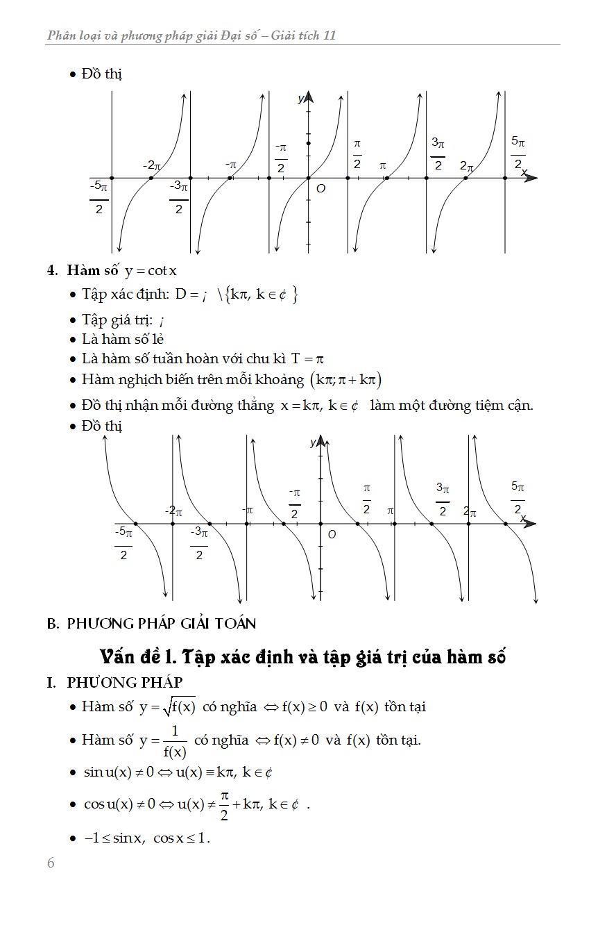 Phân Loại Và Phương Pháp Giải Đại Số - Giải Tích 11  - Nguyễn Anh Trường