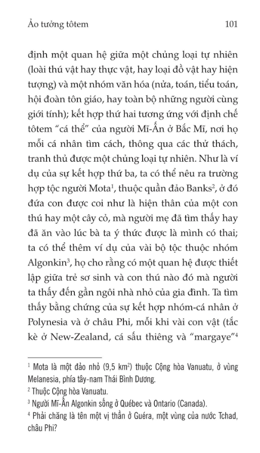 Định Chế Tôtem Hiện Nay - Claude Lévi-Strauss