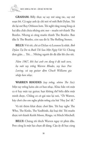  Daisy Jones & The Six - Lửa Rực Và Tro Tàn 