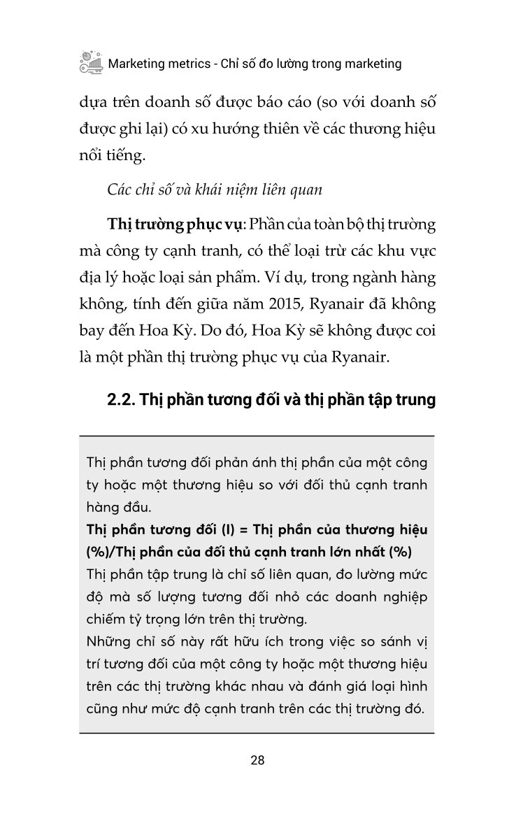 Marketing Metrics – Chỉ Số Đo Lường Trong Marketing - Paul W. Farris, Neil