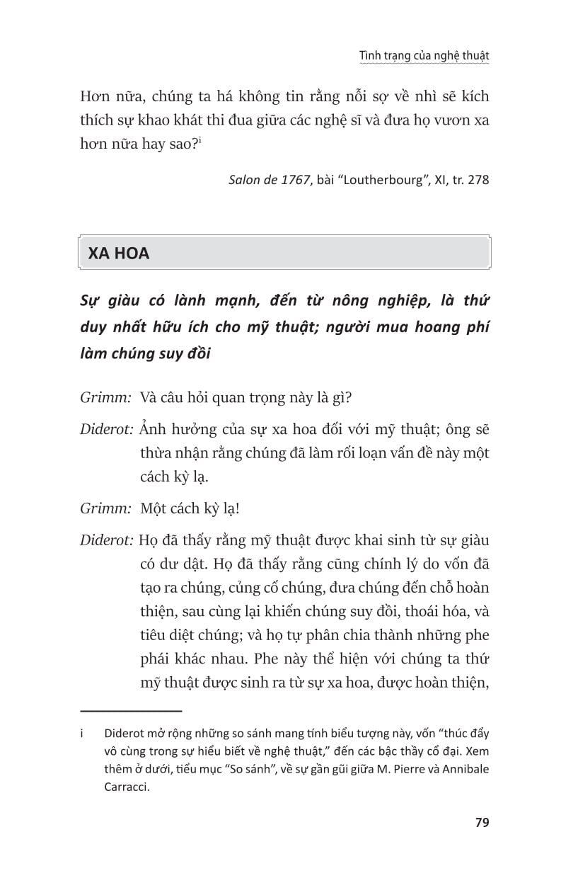 Về Nghệ Thuật Và Nghệ Sĩ - Denis Diderot