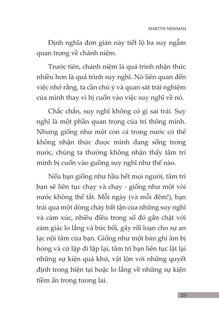 Chánh Niệm Trong Công Việc - Martyn Newman