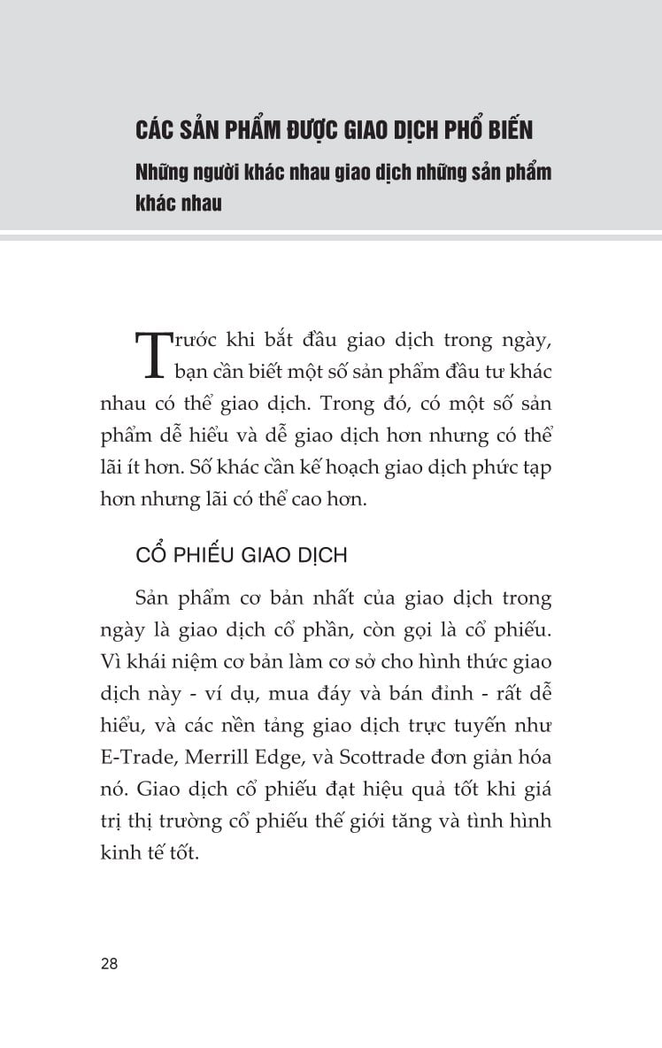 Nguyên Tắc Giao Dịch Trong Ngày - Day Trading 101 - David Borman