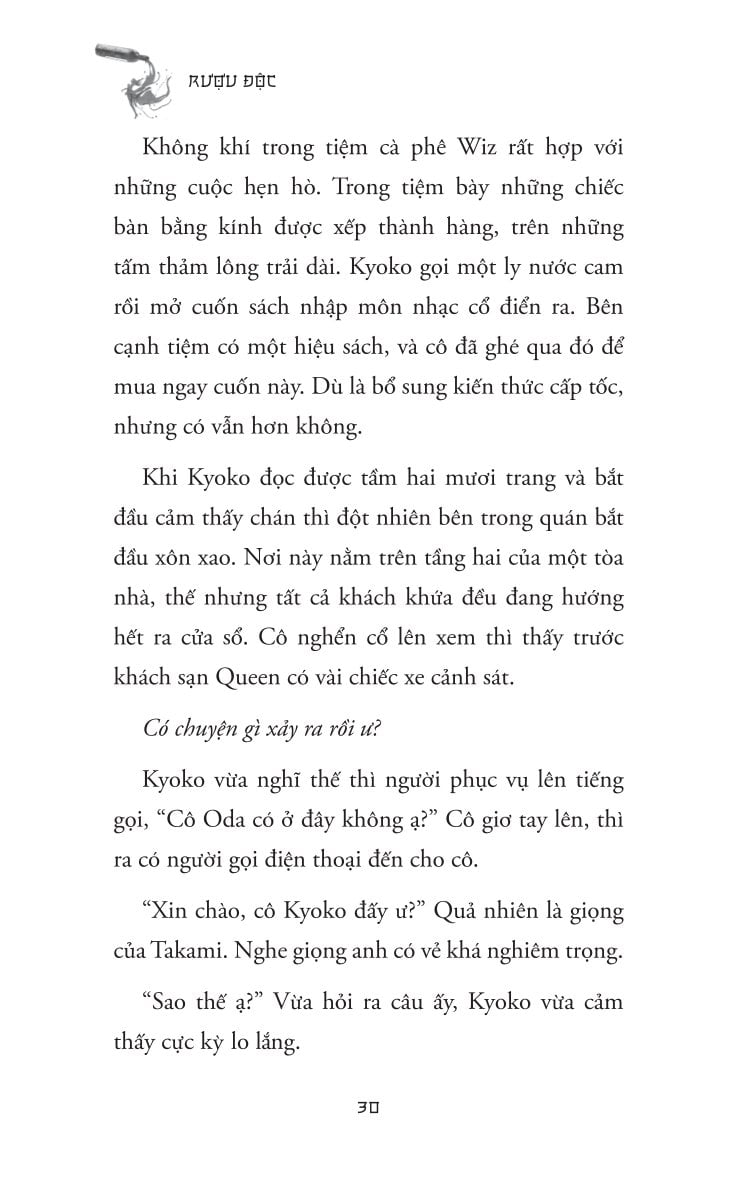 Rượu Độc - Higashino Keigo