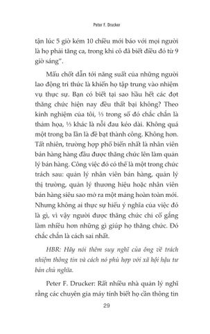  Tư Duy Hệ Thống Trong Nền Kinh Tế Kết Nối - Peter F. Drucker 