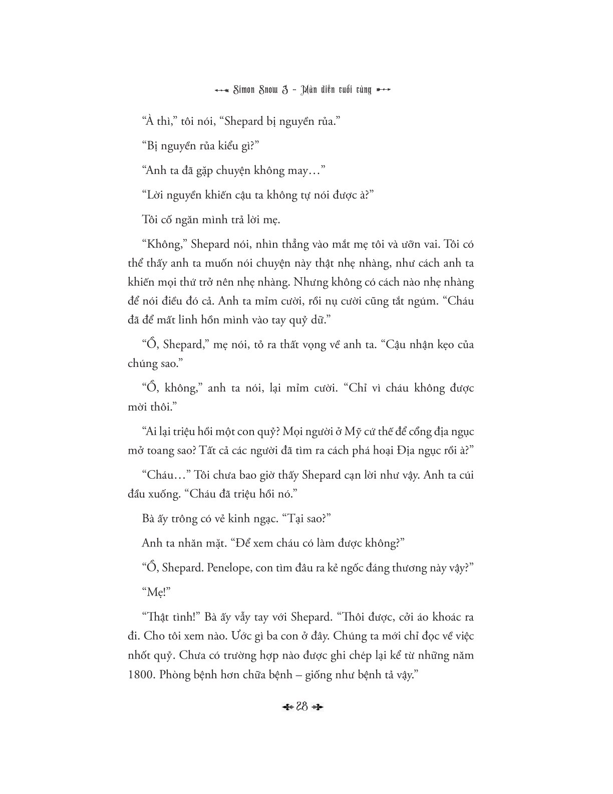 Simon Snow - Tập 3 - Màn Diễn Cuối Cùng - Rainbow Rowell