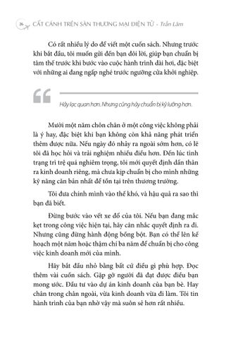  Cất Cánh Trên Sàn Thương Mại Điện Tử - Trần Lâm 