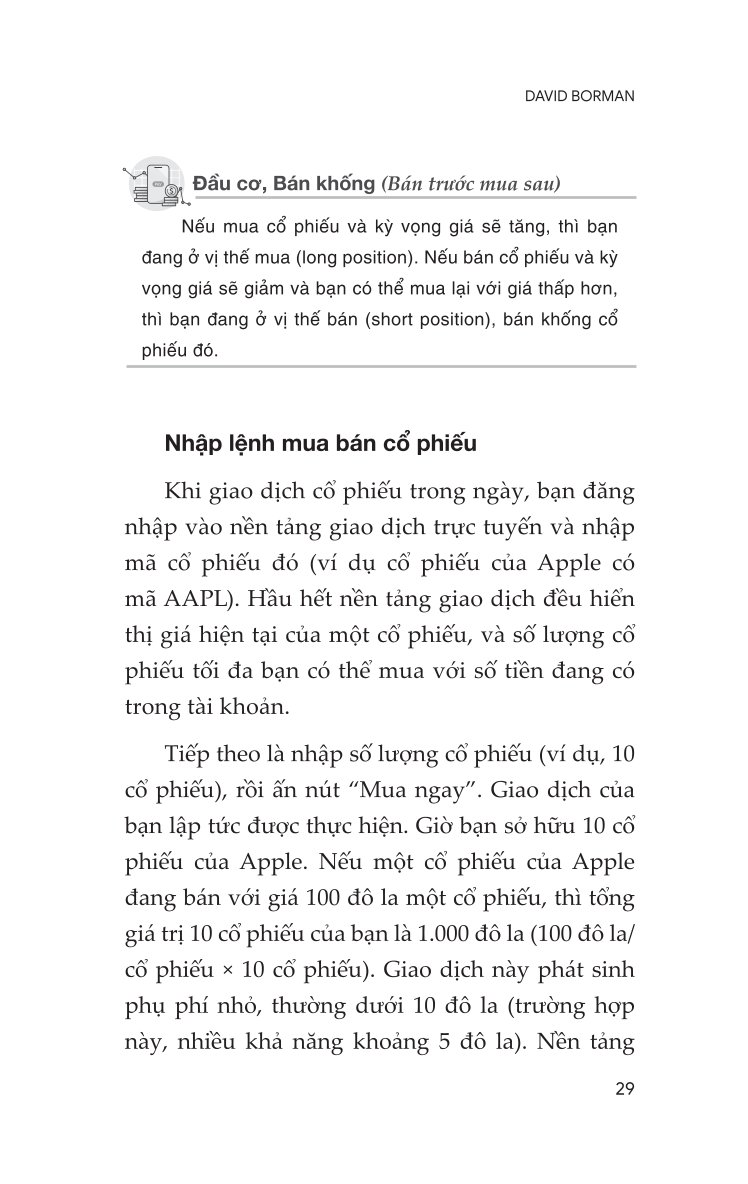 Nguyên Tắc Giao Dịch Trong Ngày - Day Trading 101 - David Borman