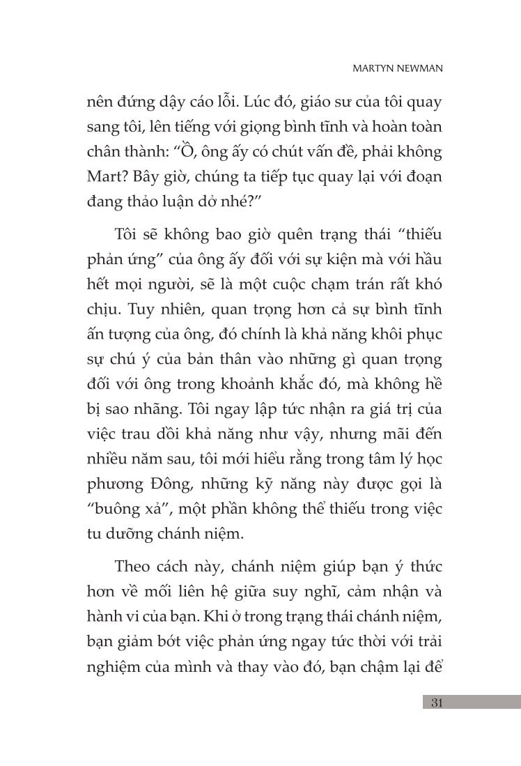 Chánh Niệm Trong Công Việc - Martyn Newman