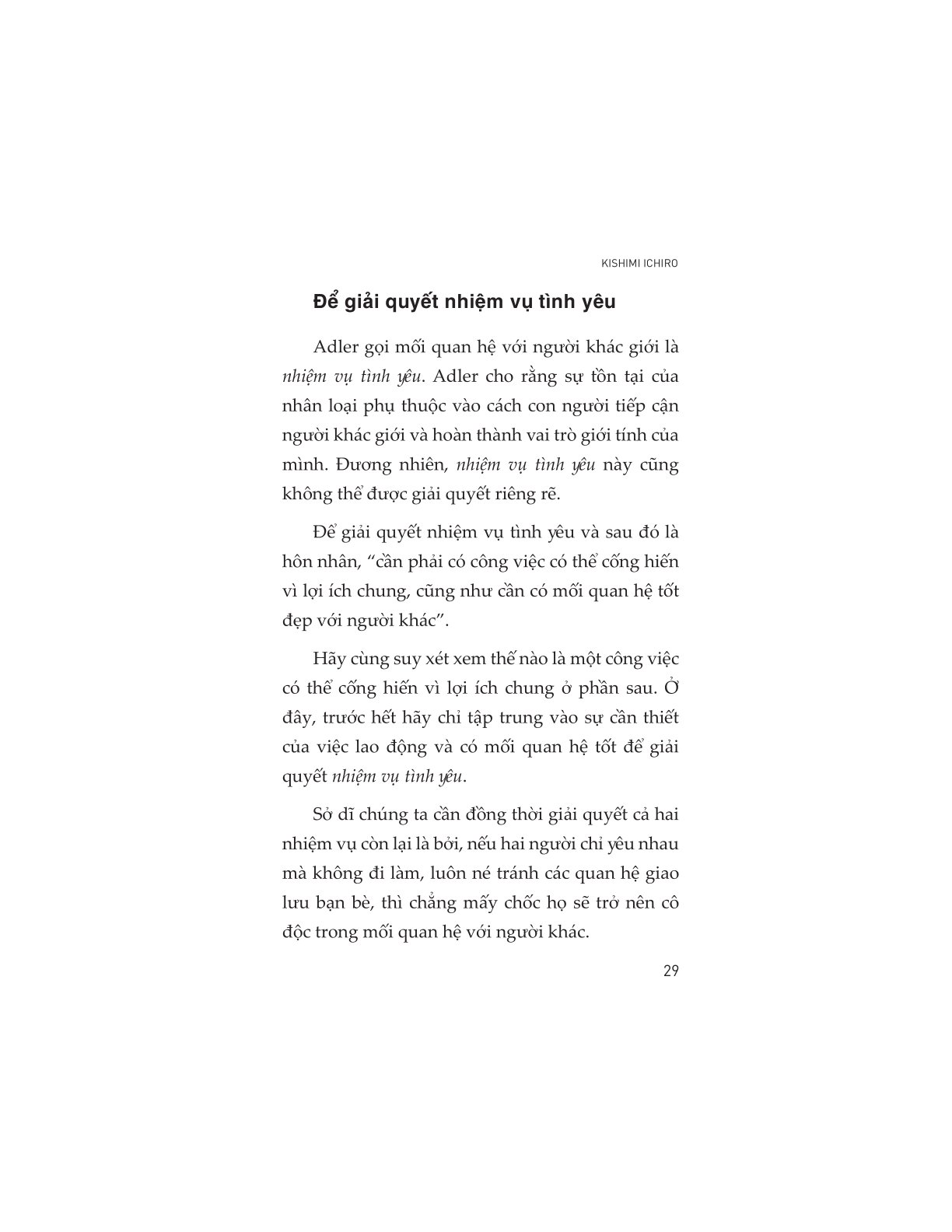 Tại Sao Chúng Ta Phải Đi Làm? - 
Kishimi Ichiro