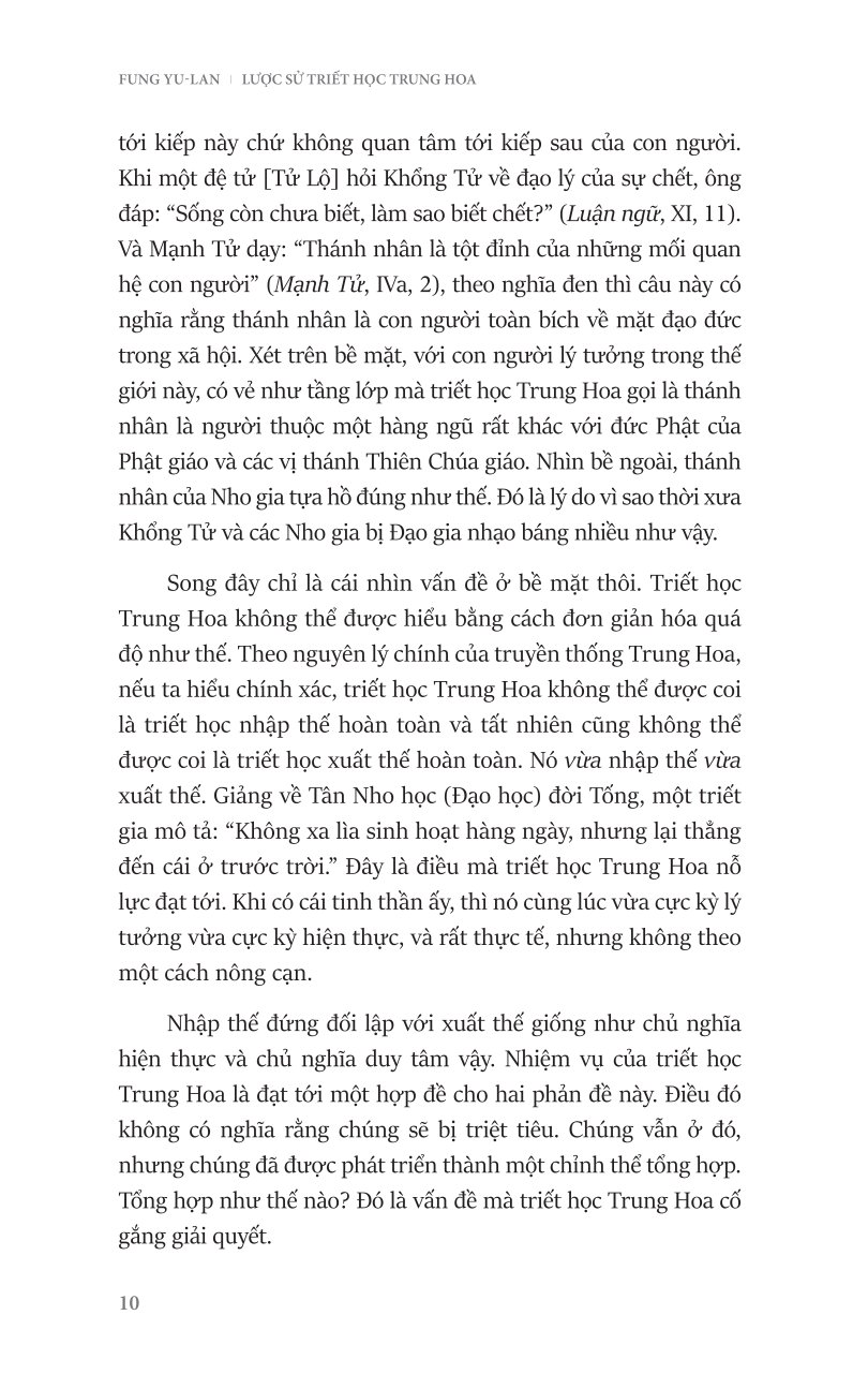 Lược Sử Triết Học Trung Hoa - A Short History Of Chinese Philosophy - Fung Yu-lan ( Phùng Hữu Lan )