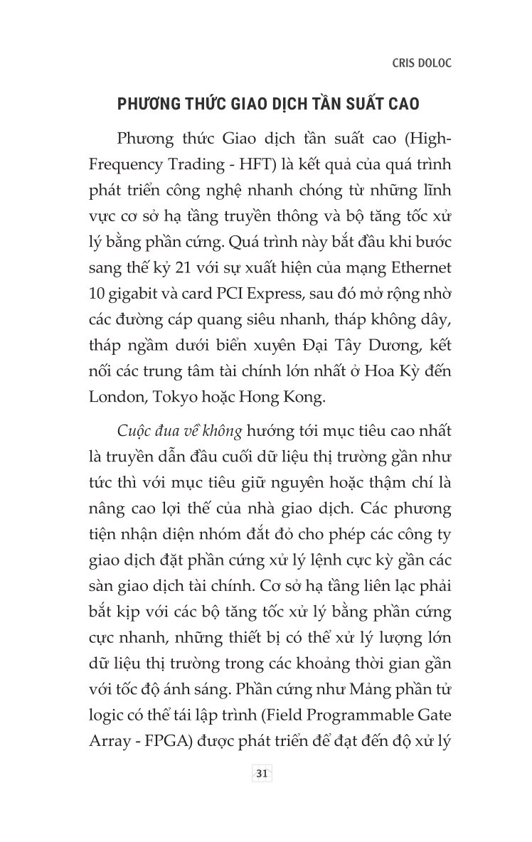 AI Ứng Dụng Trong Đầu Tư Tài Chính - Cris Doloc