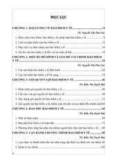 Bảo Hiểm Y Tế ( Giáo Trình Đào Tạo Đại Học Và Sau Đại Học ) - TS. Kiều Thị Tuyết Mai, TS. Đỗ Xuân Thắng (CB)