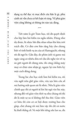  Người Giáo Viên Tàn Nhẫn - Higashino Keigo 