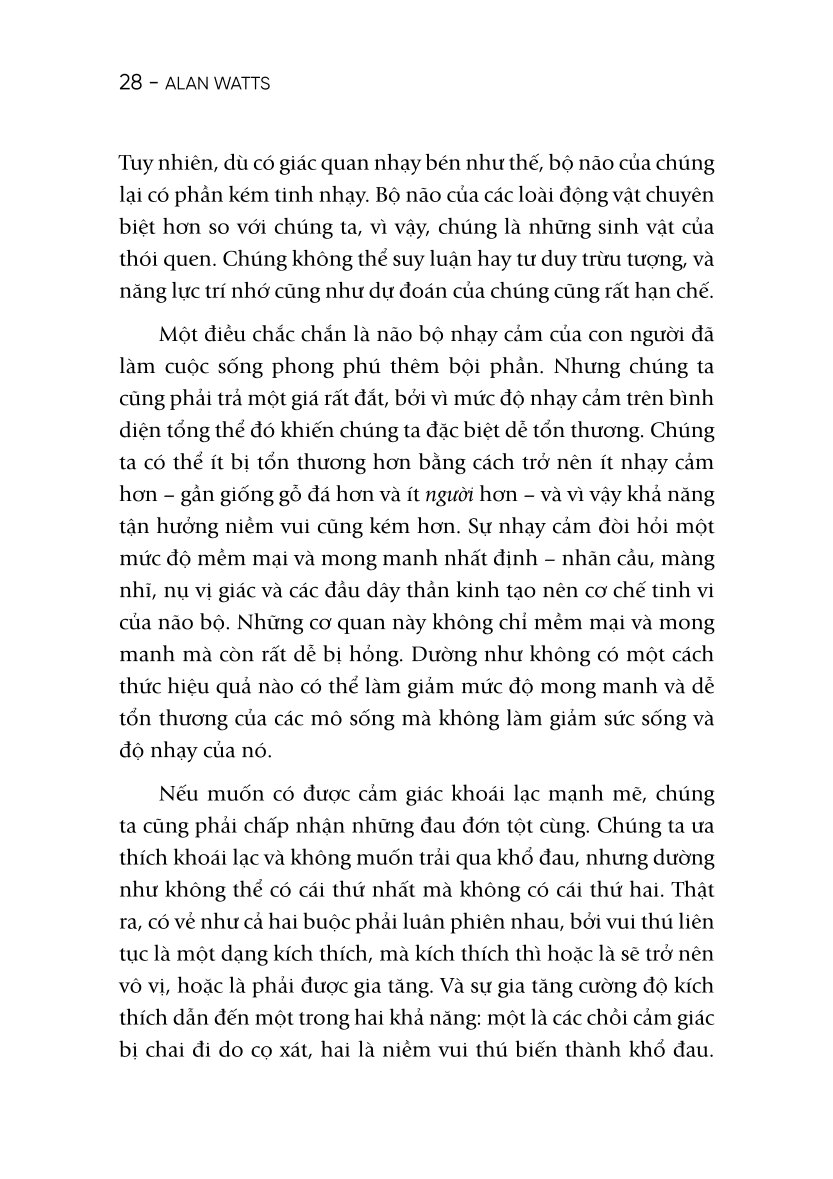 Minh Triết Từ Nỗi Bất An - 
Alan Watts
