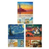  Combo 3 Quyển Bộ Danh Họa ( Claude Monet + Vincent Van Gogh + Paul Gauguin ) 