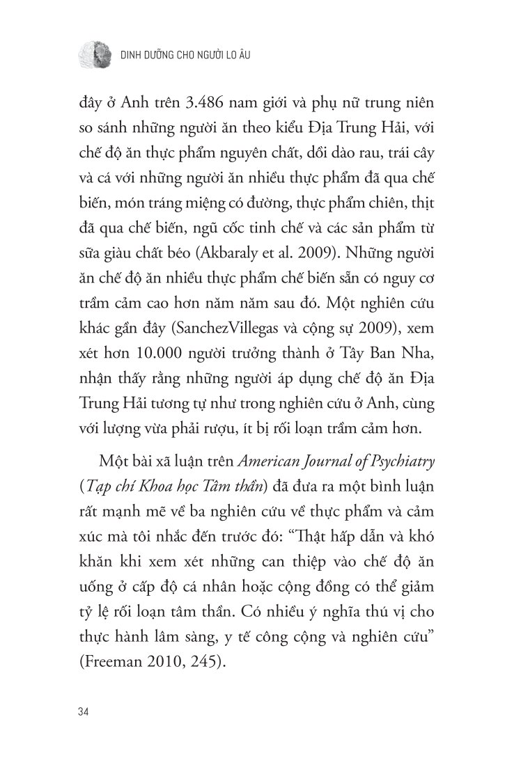 Dinh Dưỡng Cho Người Lo Âu - Trudy Scott