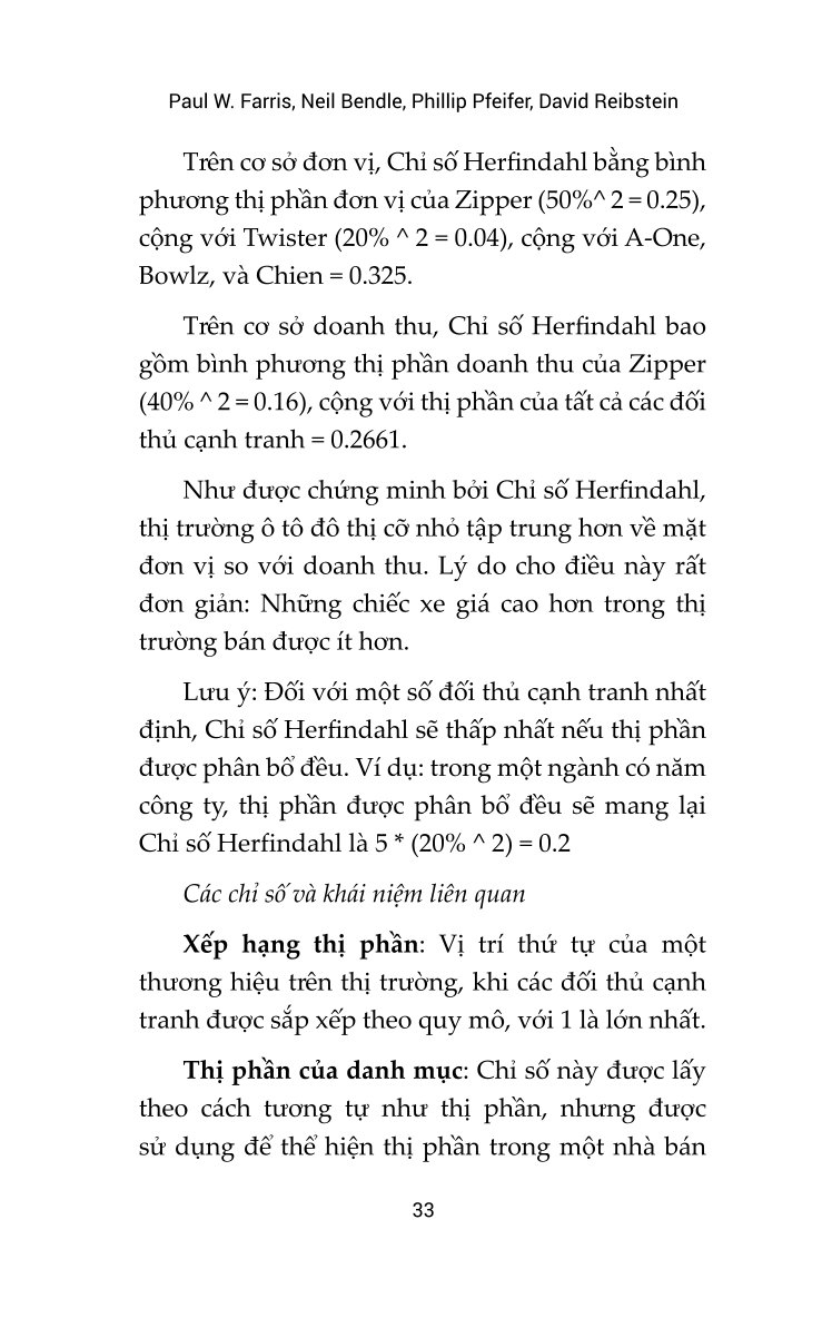 Marketing Metrics – Chỉ Số Đo Lường Trong Marketing - Paul W. Farris, Neil