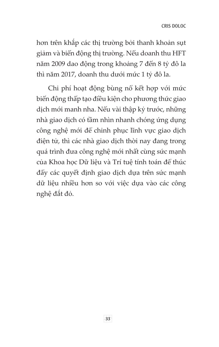 AI Ứng Dụng Trong Đầu Tư Tài Chính - Cris Doloc