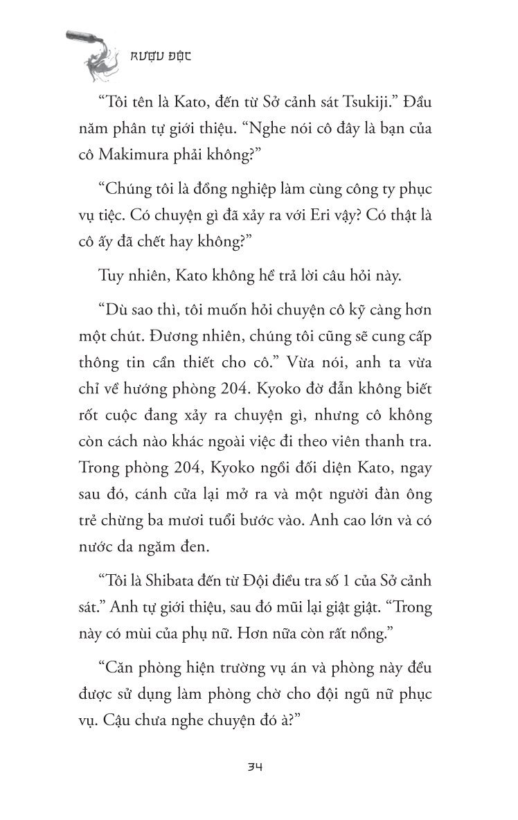 Rượu Độc - Higashino Keigo