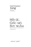  Hồi Ức, Giấc Mơ, Suy Ngẫm - Carl Jung - ( Dịch Giả Vũ Hoàng Linh ) (Phát hành 4/8/25) 