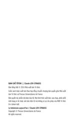 Định Chế Tôtem Hiện Nay - Claude Lévi-Strauss