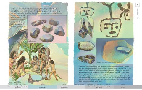  Lịch Sử Việt Nam Bằng Tranh - Thời Khởi Thủy (Bản Màu, Bìa Mềm) - Nhiều tác giả 